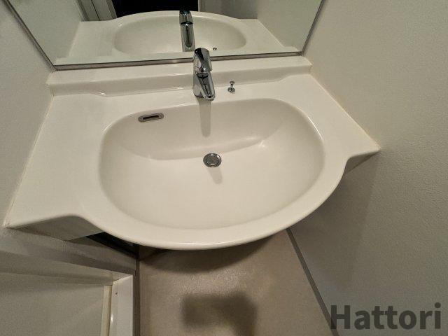 パークフラッツ江坂の洗面所