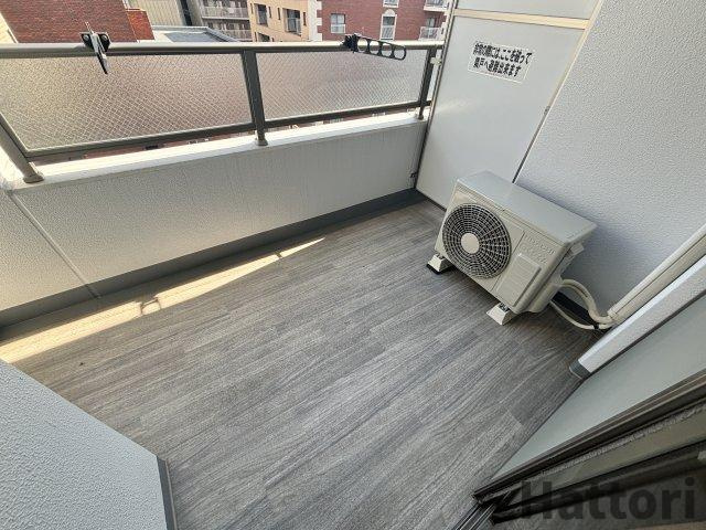 パークフラッツ江坂のバルコニー