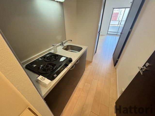 パークフラッツ江坂のキッチン