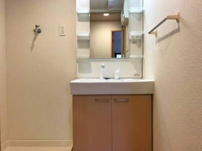 【洗面所】 | カーザ・ミーア | 洗髪洗面化粧台