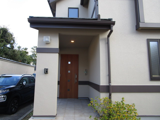 御影郡家貸家の外観パース