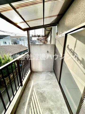 灰塚６丁目貸家のバルコニー