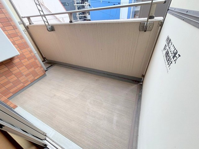 エステムコート新大阪Vソレックスのバルコニー