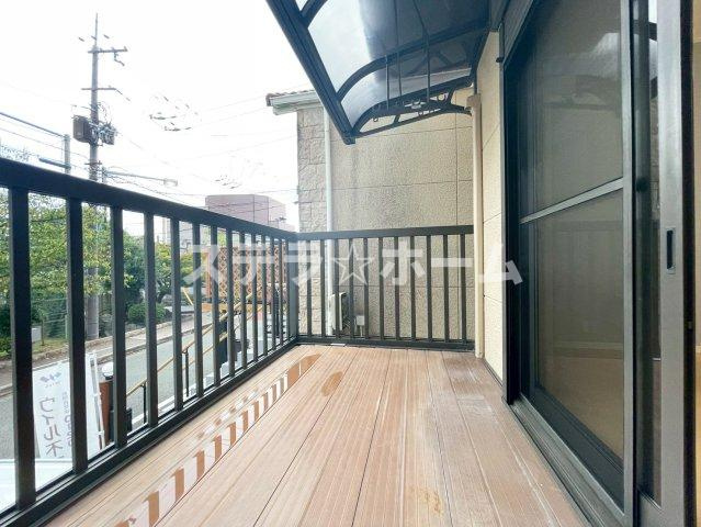 柴原町5　中古戸建のバルコニー|お洗濯にも便利なバルコニー付き