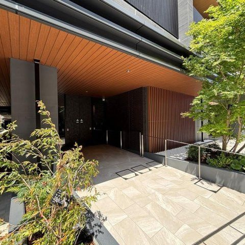 パークアクシス文京本郷のエントランス