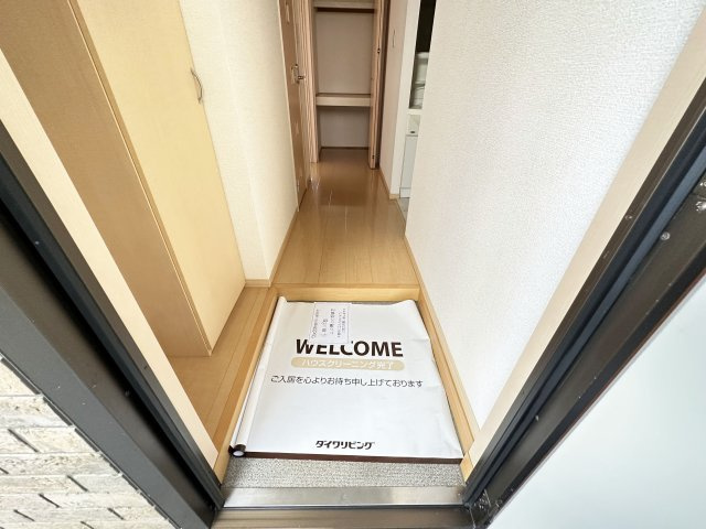 リヴェール北御座 B棟の玄関