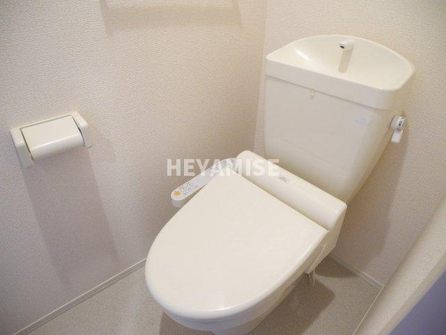 ウィット須田ノ木のトイレ|※室内画像は別号室のもの
