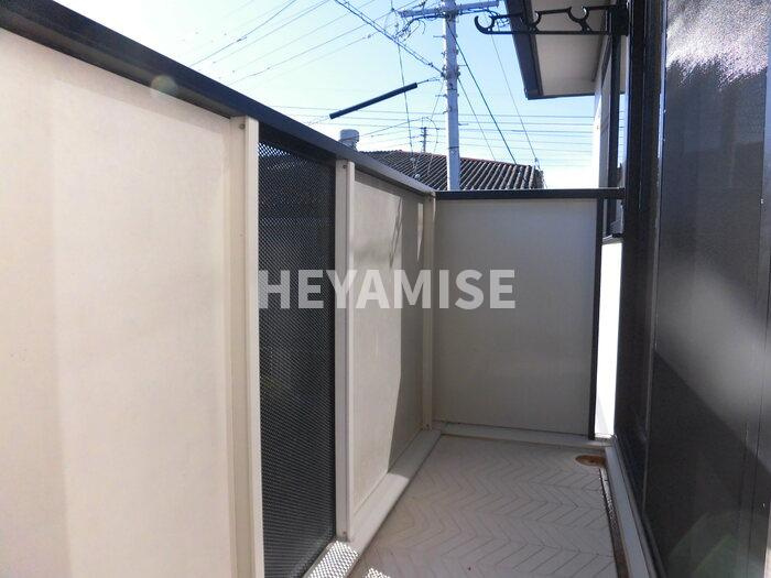 グリーンコーポB棟のバルコニー|※室内画像は別号室のもの