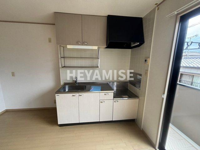 グリーンコーポB棟のキッチン|※室内画像は別号室のもの