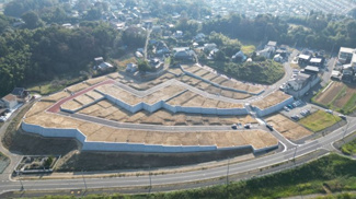 【前面道路含む現地写真】 | 四街道市もねの里4丁目　大型分譲地　17号地