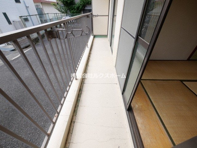 エルムマンションのバルコニー
