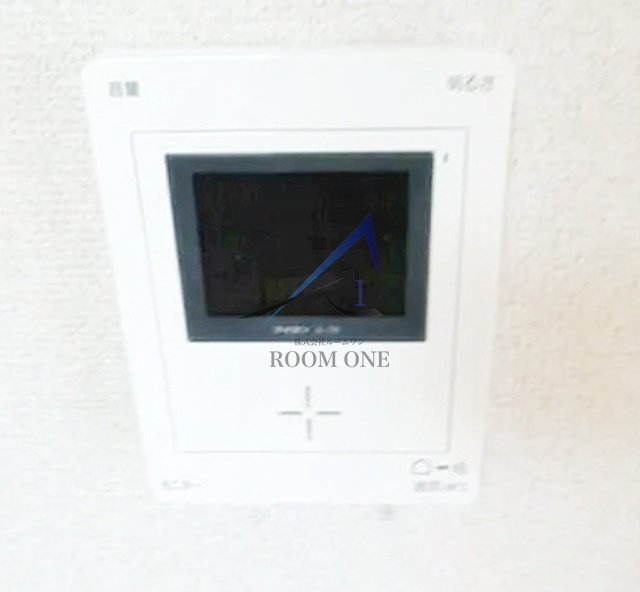 メゾン和田のセキュリティ|モニター付きインターホンです。