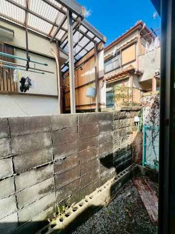 枝吉1丁目連棟戸建（北）のバルコニー