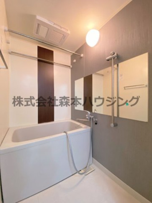 【浴室】 | 　フェルザ住道 | お風呂で日々の疲れを落としましょう