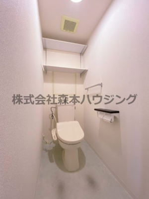 【トイレ】 | 　フェルザ住道 | ゆったりとした空間のトイレです