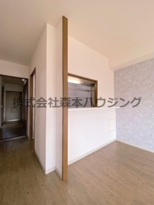 【内装】 | 　フェルザ住道 | 使いやすいカウンターキッチンです