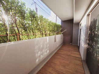 【バルコニー】 | エクセレントシティ蘇我　 | 南向きの陽当り良いバルコニーです
