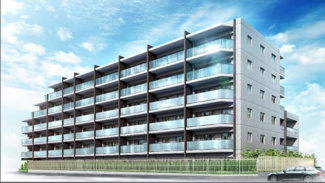 【外観】 | エクセレントシティ蘇我　 | 永く生活をしていく場所だからこそ、街並みや周辺の環境も大切です。物件と合わせて生活環境のイメージもご提案いたします。