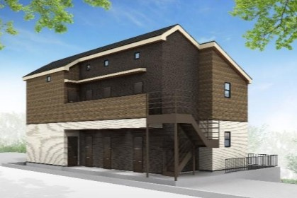 アザーレ・プラネ生田の丘の外観パース