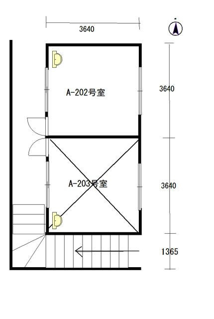 座間ビルの間取り