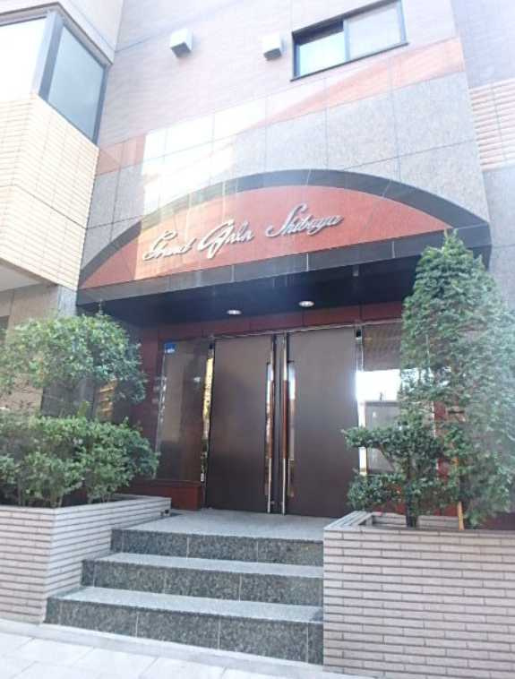 グランド・ガーラ渋谷　分譲賃貸　オートロック　浴室乾燥のエントランス