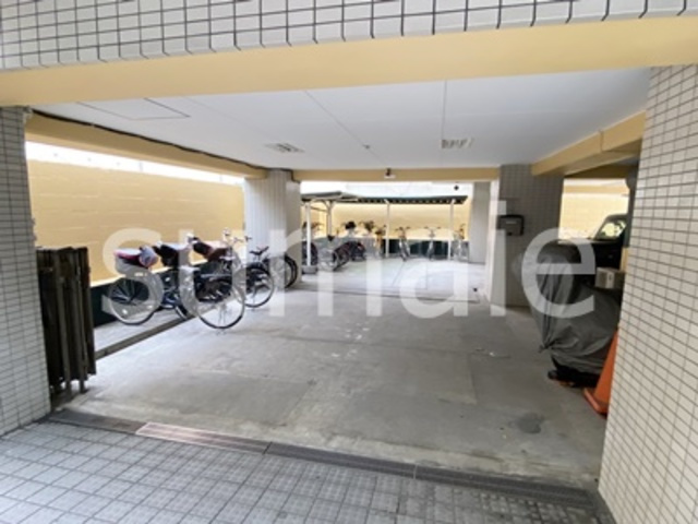 ヒルトップマンションのその他共用部分|駐輪場です☆