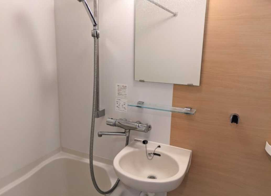 アソシエール駒沢　駒沢公園徒歩圏内　オートロック　デザイナーズの洗面所