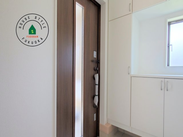 福津市西福間3丁目第7-2棟（2号棟）の内観：施工例|二重ロックでしっかり防犯対策ができます。