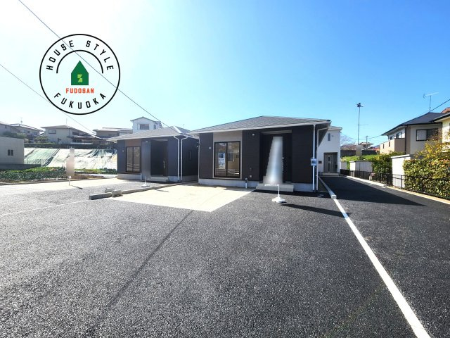 糟屋郡須恵町新原第5-3棟（2号棟）の外観|デザイン性のある外観です。