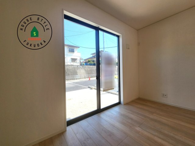 糟屋郡須恵町新原第5-3棟（2号棟）の展望|眺望や窓からの景色が良いと、家で過ごす時間も快適です。