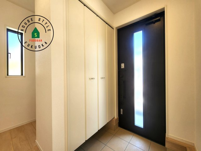 糟屋郡須恵町新原第5-3棟（2号棟）の内観：施工例|二重ロックでしっかり防犯対策ができます。