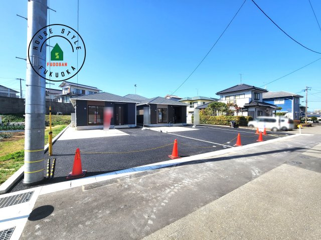 糟屋郡須恵町新原第5-3棟（2号棟）の前面道路含む現地写真|見学の時間などお気軽にお問い合わせ下さい。