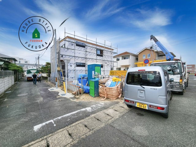 福岡市西区小戸3丁目第1-3棟（1号棟）　の前面道路含む現地写真|見学の時間などお気軽にお問い合わせ下さい。