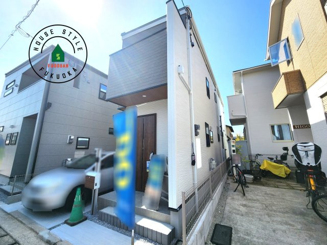 福岡市西区小戸3丁目第1-3棟（3号棟）　の外観|デザイン性のある外観です。