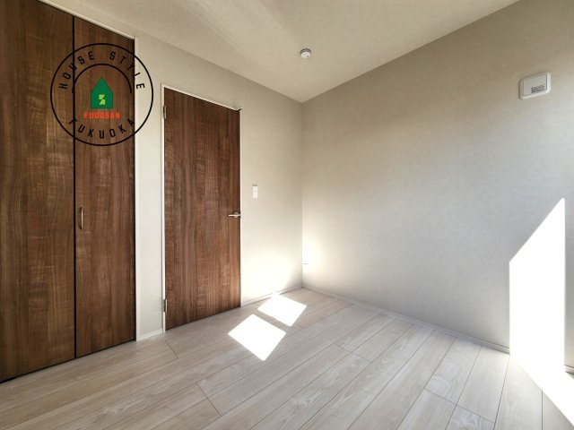 福岡市西区小戸3丁目第1-3棟（3号棟）　の和室|将来的に、琉球畳を引きまして和室風にすることも可能です。