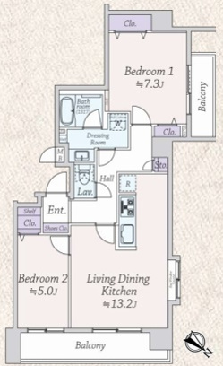スカール築地の画像