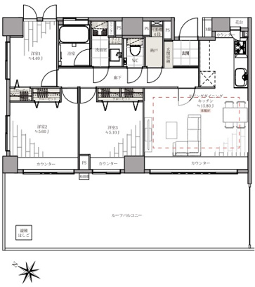 パークホームズ新宿若松町の画像