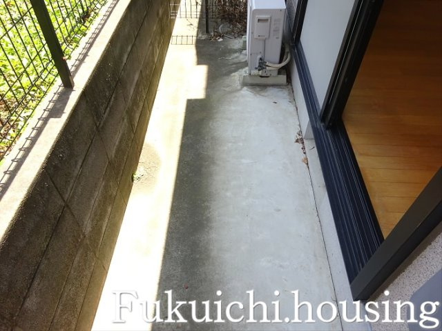 リーブラ桜上水のバルコニー