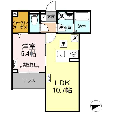 セレスティア祖師谷の間取り