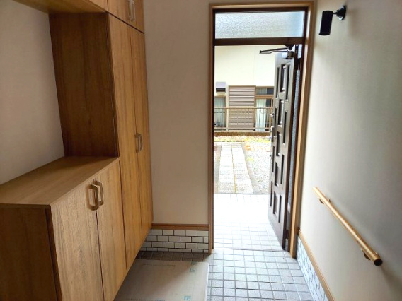 売中古戸建　静岡市葵区北の玄関