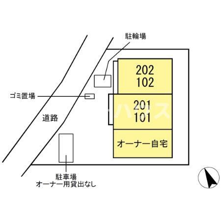 NUEVA VIDA(ヌエバ ビダ)の区画図