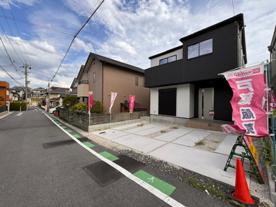 【前面道路含む現地写真】 | Terrechez尾張旭市平子町2期全1棟【仲介手数料無料　城山小　旭中】 | 今すぐのご案内可能です！→  0120-336-922　までお気軽にお問い合わせください。