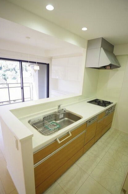 エスバイエル代々木西原のキッチン