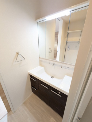 シャワー付き洗面化粧台
