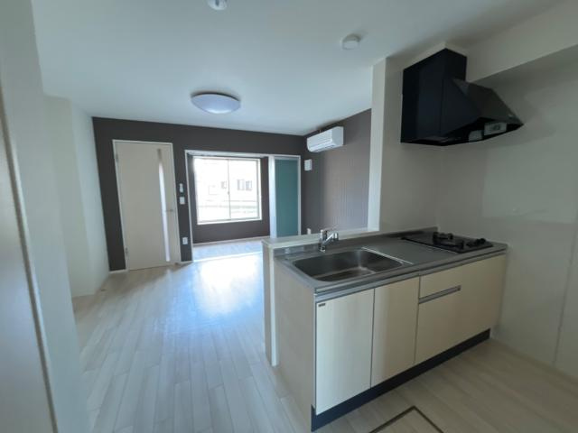 富山市北代新築アパートのキッチン|ダイニングキッチン（イメージ）