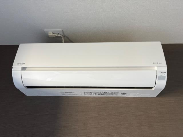 富山市北代新築アパートの設備|エアコン（イメージ）