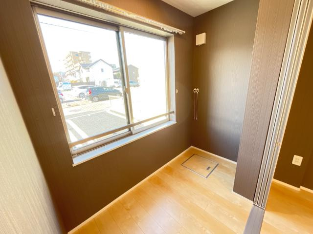 富山市北代新築アパートの玄関|インナーテラス（イメージ）