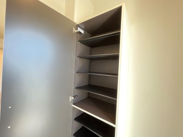 富山市北代新築アパートの収納|下駄箱（イメージ）