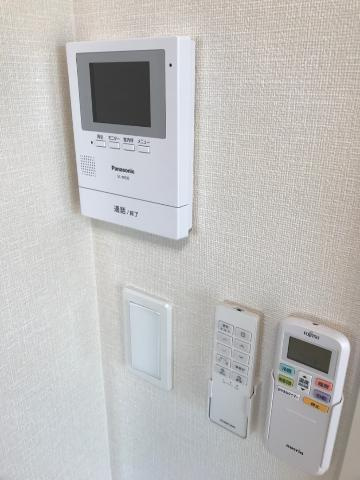 ベルべディア　の内装|カメラ付インターホン
