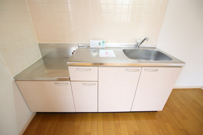 ガスコンロ設置可能♪